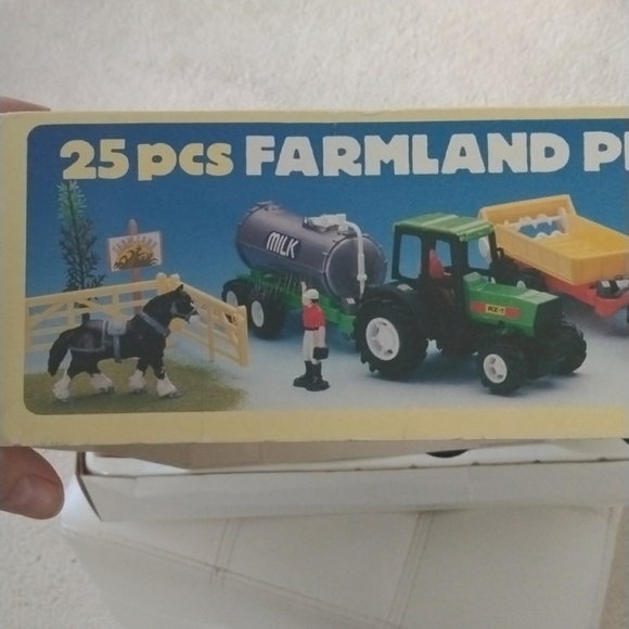 Boley Toys Boley Farmland Playset 25 Pieces Complete Vintage In